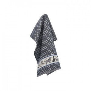 Theedoek - Honden - Donker Blauw